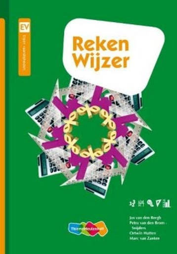 9789006955262 Rekenwijzer | Tweedehands, Verzenden, Zo goed als nieuw, Jos van den Bergh