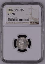 Haïti. 10 Centimes 1887 - NGC AU58