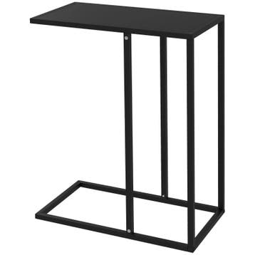 TRUUSK Bijzettafel - Laptoptafel - C-vormige Salontafel - St, Verzenden, Nieuw