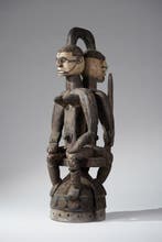 Een houten beeld. - Igbo - Nigeria