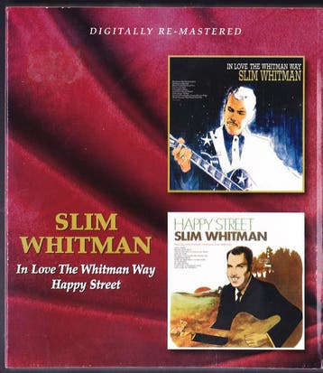 Slim Whitman - In Love The Whitman Way / Happy Street, Cd's en Dvd's, Ophalen of Verzenden, Gebruikt