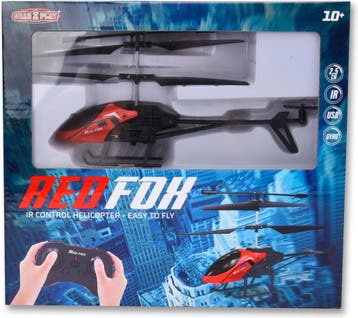 Gear2Play Red Fox Helikopter - Bestuurbare Helikopter, Ophalen of Verzenden, Nieuw
