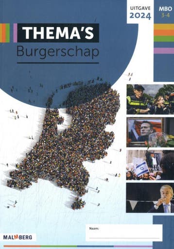 Themas Burgerschap mbo 3 4 leerwerkboek 9789402084597, Boeken, Verzenden, Zo goed als nieuw