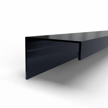 Afdekkap zijkant lichtstraat-1000 mm-Antraciet gelijkend RAL, Ophalen of Verzenden, Nieuw