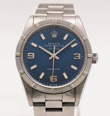 Rolex - Air-King Blue Dial - 14010 - Unisex - 2001, Nieuw