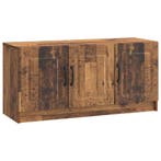 vidaXL TV-kast Oud hout 99 x 34,5 x 47 cm Bewerkt hout, Minder dan 50 cm, Verzenden, Nieuw, Minder dan 100 cm