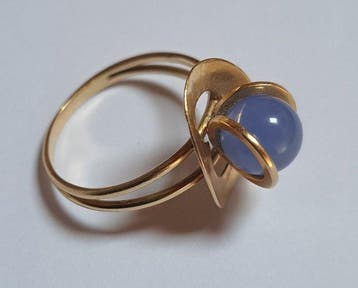 Ring - 18 karaat Geel goud, Nieuw