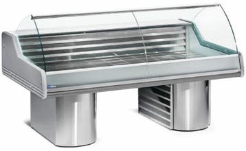 Vitrine Toonbank Vis | Werkblad Graniet | Gekoeld 0 / +2..., Zakelijke goederen, Horeca | Keukenapparatuur, Verzenden, Nieuw in verpakking