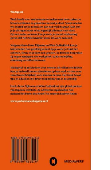 Werkgeluk 9789490463410 Henk-Peter Dijkema, Verzenden, Zo goed als nieuw, Henk-Peter Dijkema