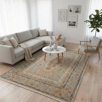 Deluxe Keshan Zijde - Hoge Dichtheid - Vloerkleed - 225 cm -, Nieuw