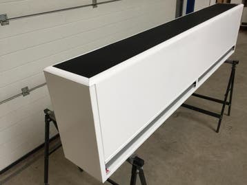 LSA luchtgordijn, Demo (3149), Ophalen of Verzenden, Gebruikt, 800 watt of meer, Kachel