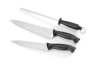 Messenset & Slijpsteen | RVS & PP | 2 Koks­messen 18/24 c.., Verzenden