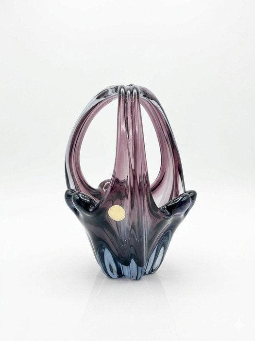 Vaas - Scavo - Kristal, Antiek en Kunst, Kunst | Designobjecten