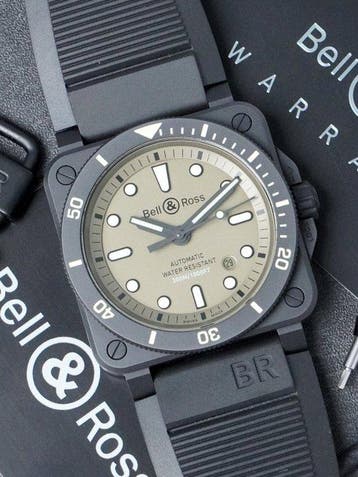 Bell & Ross - BR 03-92 Diver Military Limited Edition -, Nieuw