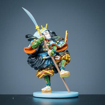 Figuur - Samoerai Kodanji Kunisada - polystone