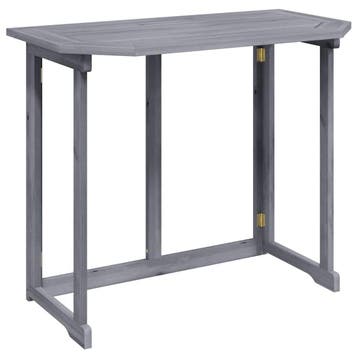 Klaptafel hout greywash | Compact | Laatste Stuk!, Ophalen of Verzenden, Zo goed als nieuw, Rechthoekig, Hout