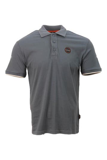 Napapijri Polo in maat S Grijs, Verzenden, Zo goed als nieuw, Overige kleuren, Napapijri