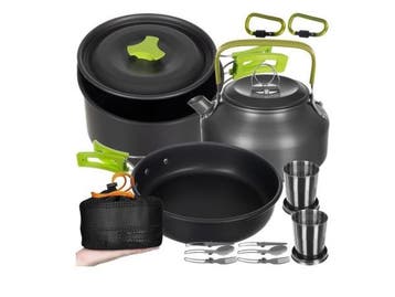 Veiling - Trizand camping servies, Caravans en Kamperen, Camper-accessoires, Nieuw