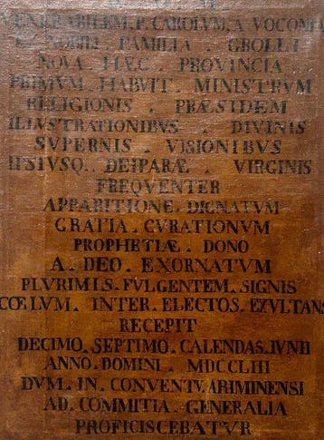 Italiaanse school (XVIII) - Epigrafe commemorativa nobiliare, Antiek en Kunst, Kunst | Schilderijen | Klassiek