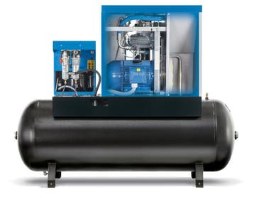 Schroefcompressor Alup Sonetto 10-10-500 PLUS | 1000 l/min, Zakelijke goederen, Machines en Bouw | Pompen en Compressoren