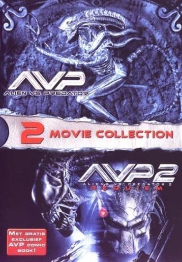 Alien Vs Predator 1&2 DVD, Cd's en Dvd's, Verzenden, Nieuw in verpakking, Actie