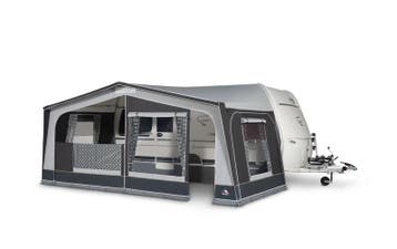 Dorema Monza XL270 Voortent 270cm - Antraciet, Caravans en Kamperen, Ophalen of Verzenden, Nieuw