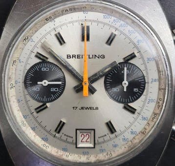 Breitling - BREITLING VINTAGE CHRONOGRAPH PANDA – VALJOUX, Nieuw