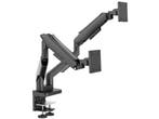 LC-Power LC-EQ-A34B-D - Monitorbeugel - Geschikt voor 2, Verzenden, Zo goed als nieuw, LC Power