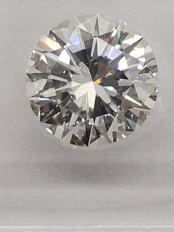 1 pcs Diamant (Natuurlijk) - 1.00 ct - Rond - D (kleurloos), Nieuw