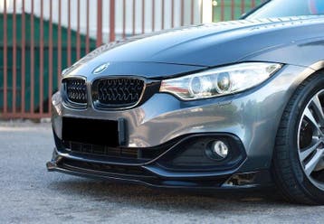 Frontspoiler Glans Zwart BMW 4 Serie F32 F33 F36 B1964, Nieuw, Voor, BMW