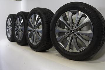 Mercedes GLE Klasse SUV 19 inch V167  velgen + Winterbanden, 19 inch, Gebruikt, Velg(en), Winterbanden