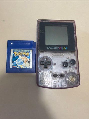 Nintendo - Gameboy Color - Game Boy Color trasparente viola, Nieuw
