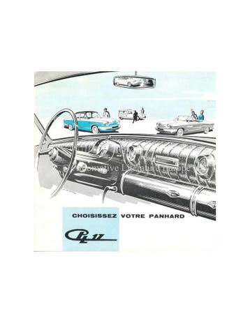 1961 PANHARD 17 BROCHURE FRANS, Boeken, Nieuw, Author