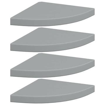 Wandplank hoek MDF grijs 35cm | Tweedekansje | OP=OP, Ophalen of Verzenden, Zo goed als nieuw