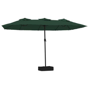 Grote tuinparasol 4,5m | UV-bestendig | Laatste Stuk!, Ophalen of Verzenden, Zo goed als nieuw, Waterdicht, Stokparasol