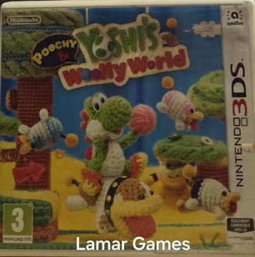 Poochy and Yoshi Woolly World  (Nintendo 3DS tweedehands, Spelcomputers en Games, Ophalen of Verzenden, Zo goed als nieuw