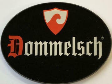 Occasion - Ovale taplens Dommelsch plat, Verzenden
