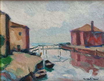 Mario Castellani (1914-1985) - Canale di Mazzorbo