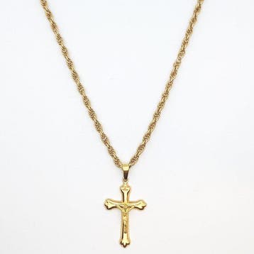 Ketting met hanger - 18 karaat Geel goud
