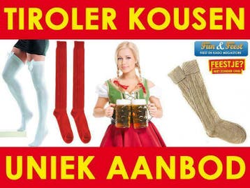Tiroler kousen - Ruim aanbod Tiroler kleding accessoires, Ophalen of Verzenden, Nieuw, Overige thema's, Accessoires