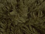 Langharig bont stof – Taupe, Overige kleuren, 120 cm of meer, Ophalen of Verzenden, Polyester