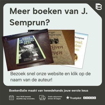 De grote reis / Meulenhoff quarto - J. Semprun 9789029041140, Verzenden, Gelezen, J. Semprun