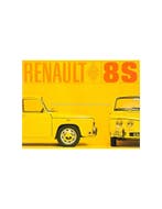 1969 RENAULT 8S BROCHURE NEDERLANDS, Boeken, Auto's | Folders en Tijdschriften, Nieuw, Renault, Author