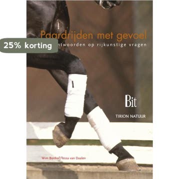 Paardrijden met gevoel / Tirion natuur - W. Bonhof, Verzenden, Gelezen, W. Bonhof