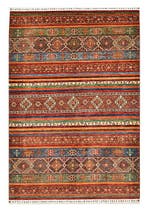 Afghan, Ziegler Kazak, Handgeknoopt traditioneel tapijt uit, Huis en Inrichting, Nieuw