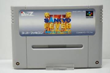 Honke Sankyo Fever Jikki Simulation SHVC-AFPJ-JPN, Ophalen of Verzenden, Zo goed als nieuw