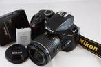Nikon D3400 met AF-P 18-55mm kitlens 17171 CLICKS TOP STAAT, Gebruikt, Spiegelreflex, Ophalen of Verzenden, Nikon