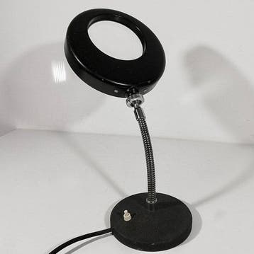 BIMA - Tafellamp - Goudsmids werkplaatslamp 1940 - Staal,