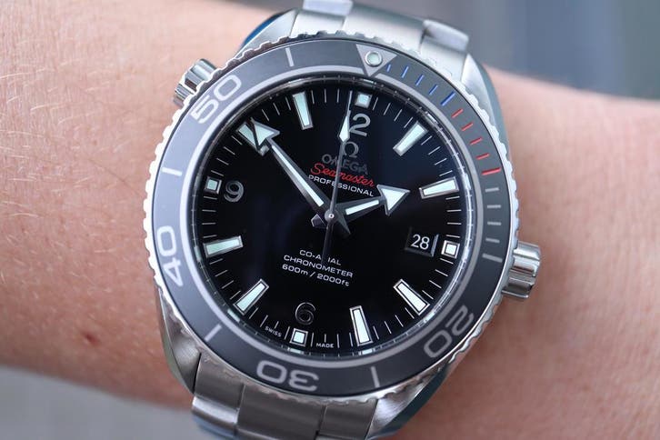 Horloge Omega Seamaster Planet ocean  2014 Sochi Full set, Sieraden, Tassen en Uiterlijk, Horloges | Heren, Staal, Zo goed als nieuw