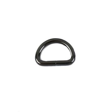 D-ring - 20mm - Zwart, Ophalen of Verzenden, Nieuw, Tussenstuk of Tussenkraal